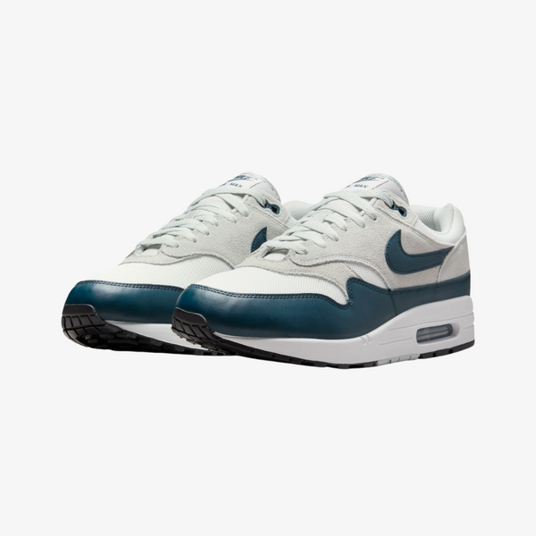 mens nike air max 1 (summit white/armory navy)