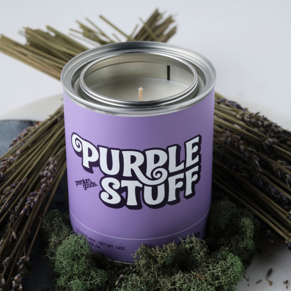 cölle x premiumgoods candle (purple stuff)