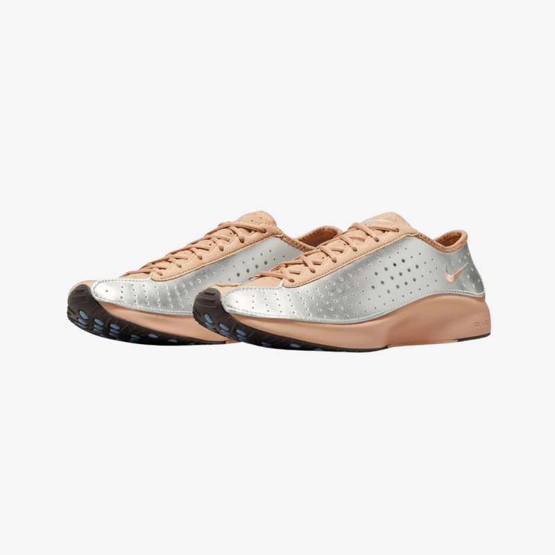 womens nike air superfly (elm/metallic silver)