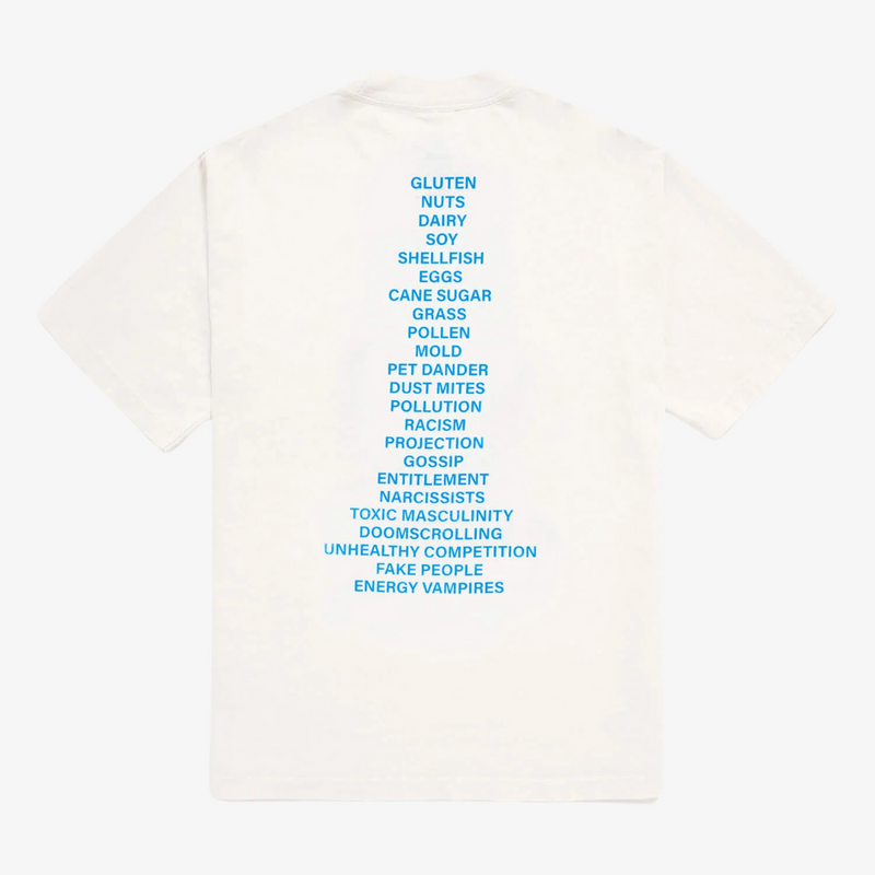 womens melody ehsani allergy gang s/s tee (cream)