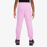 kids nike sportswear tech fleece pants (pink)