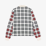 womens melody ehsani dionne plaid rugby (plaid)