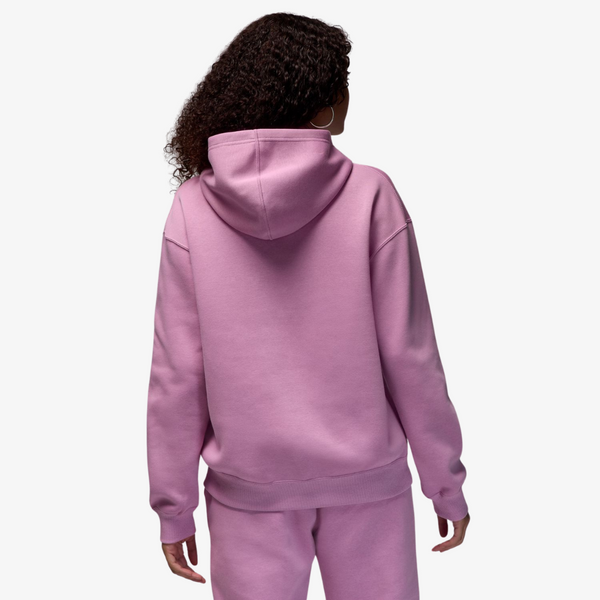 womens jordan brooklyn fleece hoodie (orchid)