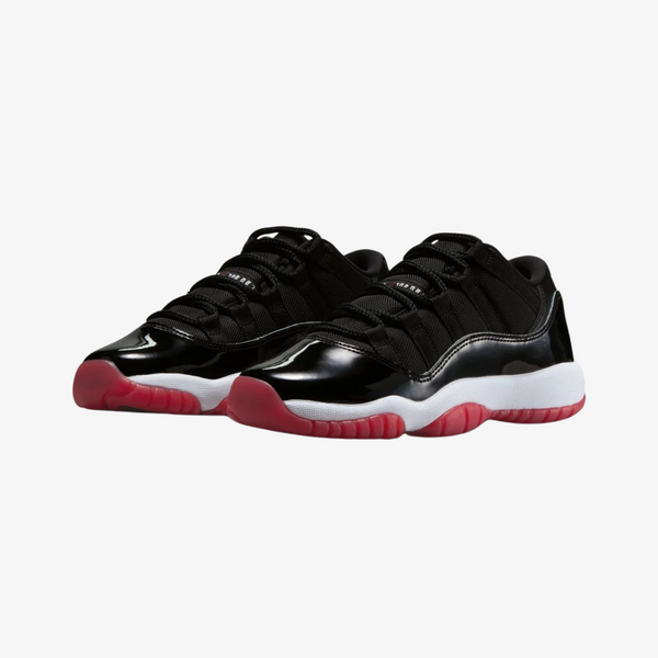 gradeschool jordan 11 low retro (bred)