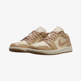 womens jordan 1 low (rattan/desert)