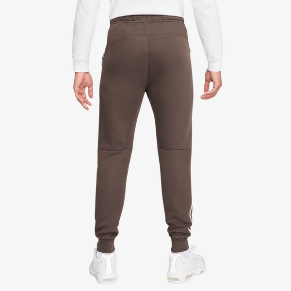 mens nike sportswear tech fleece pant (brown)