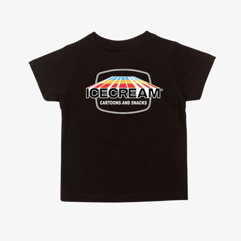 kids icecream big scoop s/s tee (black)