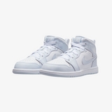 preschool jordan 1 mid (cobalt bliss/white)