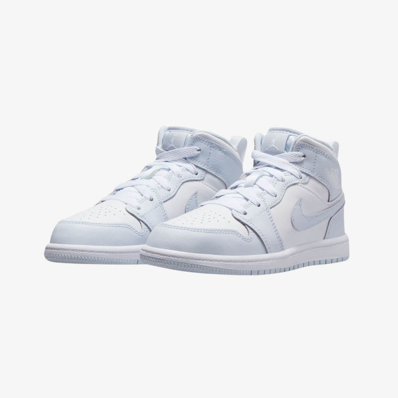 preschool jordan 1 mid (cobalt bliss/white)