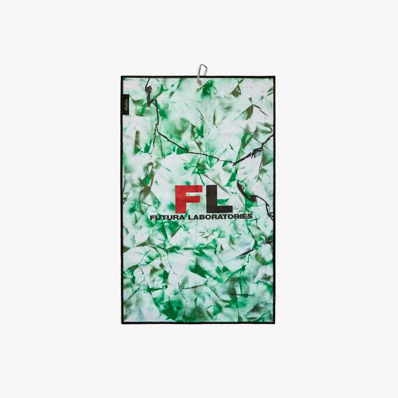 malbon x futura microfiber towel (white)