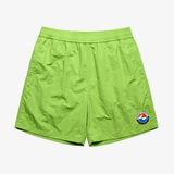 mens ridin' dirty don't save 'em nylon shorts (lime)