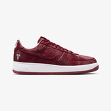 mens nike kobe air force 1 low (team red/white)
