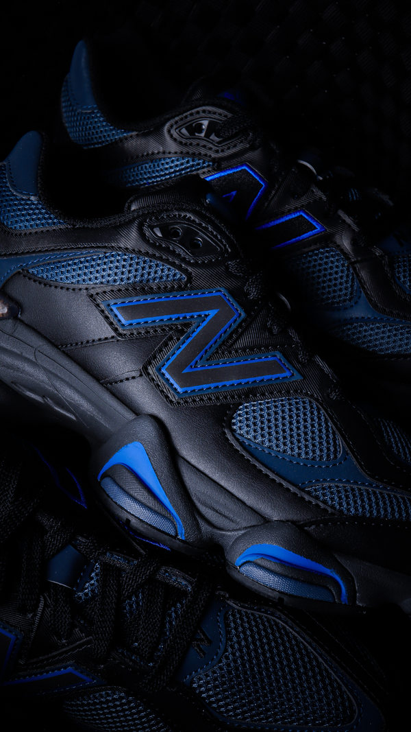 mens new balance 9060 (black/blue)
