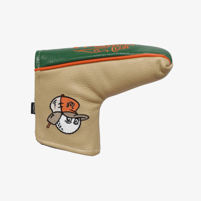 malbon golf hunt club blade putter cover (biege)