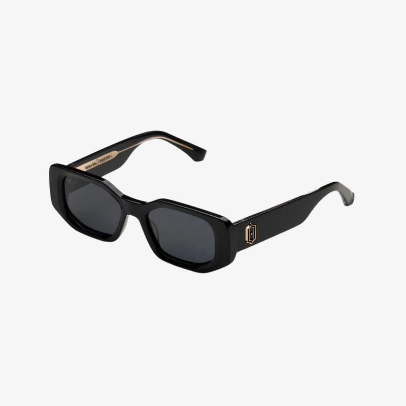 mens james oro sunglasses amour (black)