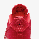 mens nike air force 1 retro  (university red)