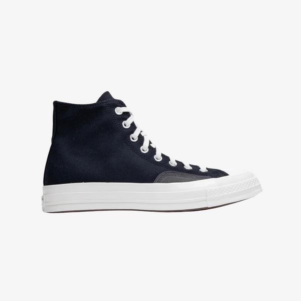 mens converse chuck 70 luxe hi (black/dark matter)