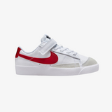 preschool nike blazer low (white/gym red)