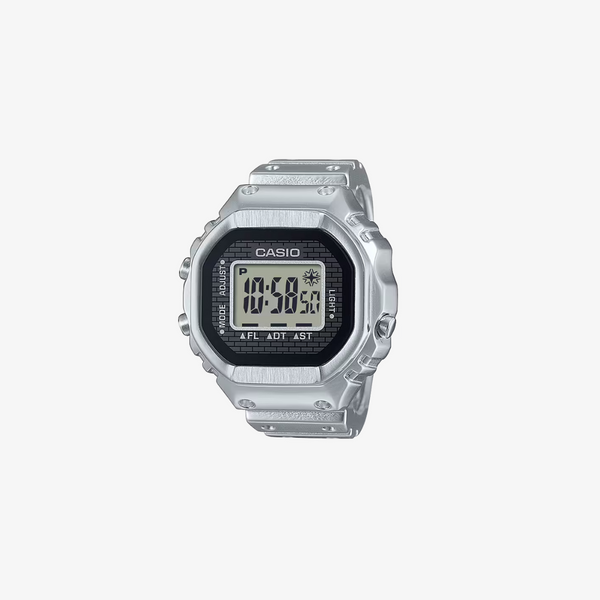 casio ring watch (silver)