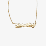 melody ehsani ridin' dirty necklace (gold)