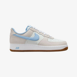 mens nike air force 1 07 lv8 (photon dust/psychic blue)