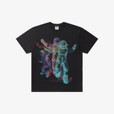 mens billionaire boys astro lines s/s tee (black)