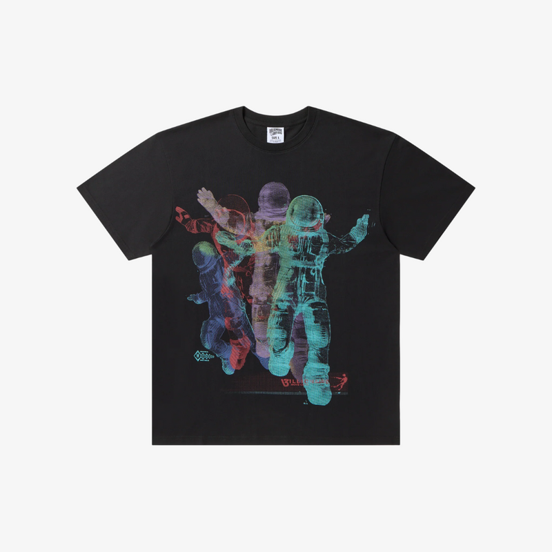 mens billionaire boys astro lines s/s tee (black)