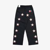 mens jordan x free the youth track pants (black/lt crimson)