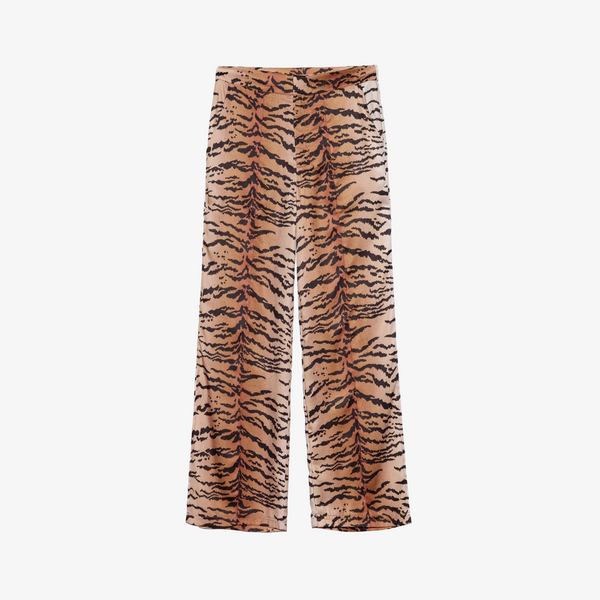 womens melody ehsani eartha lounge pant (tiger print)
