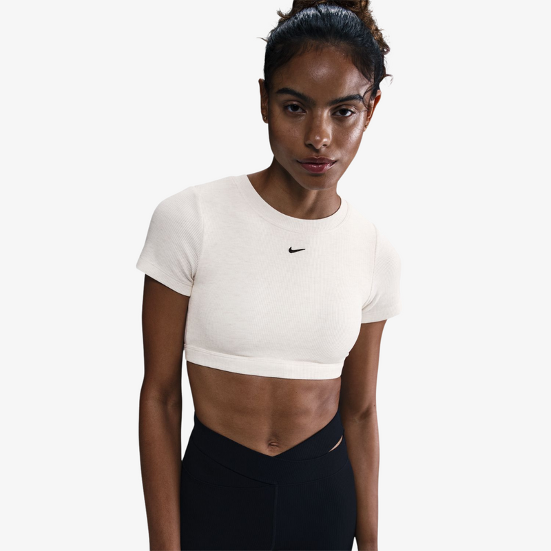 womens nike baby tee bra (white)