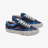 mens vans lx old skool 36 (harris tweed navy/multi)