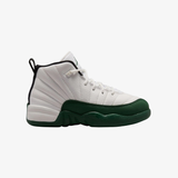 preschool jordan 12 retro (summit white/gorge green)