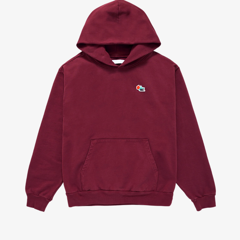 womens melody ehsani rose hoodie (oxblood)