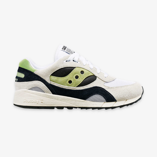 mens saucony shadow 6000 (white/green)