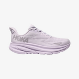 womens hoka clifton 9 (starlight glow)