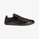 mens adidas x wales bonner karintha croc (dark brown/core black/gold metallic)