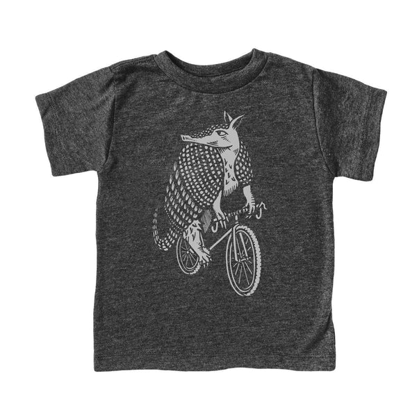 kids 9-banded biker s/s tee (charcoal grey)