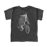 kids 9-banded biker s/s tee (charcoal grey)