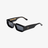 mens james oro sunglasses black dune (black tint)