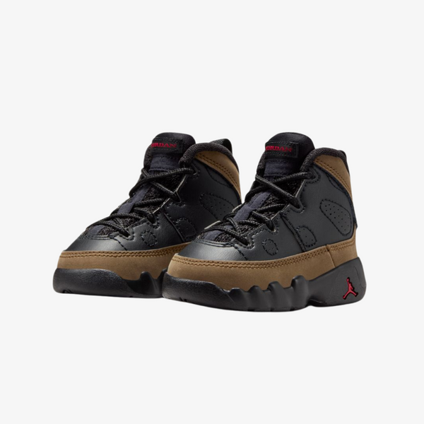 toddler jordan 9 retro (olive)