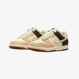 gradeschool nike dunk low (coconut milk/yellow)