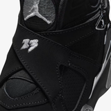 preschool jordan 8 retro (black/white-lt graphite)