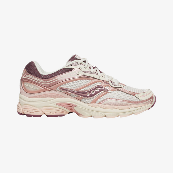 womens saucony progrid omni 9 (ivory/peony)