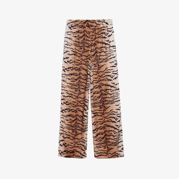 womens melody ehsani eartha lounge pant (tiger print)