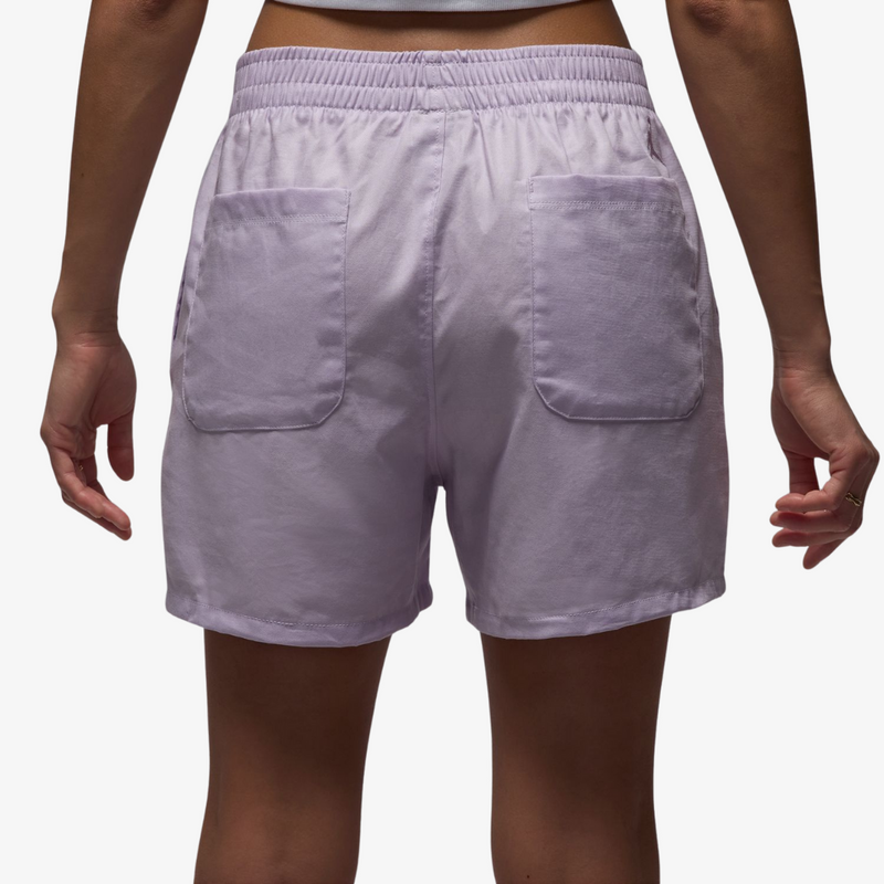 womens jordan woven short (purple)