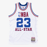 mens mitchell and ness nba authentic jersey all star 1985 michael jordan (white)