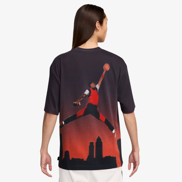 mens jordan graphic s/s tee (black)