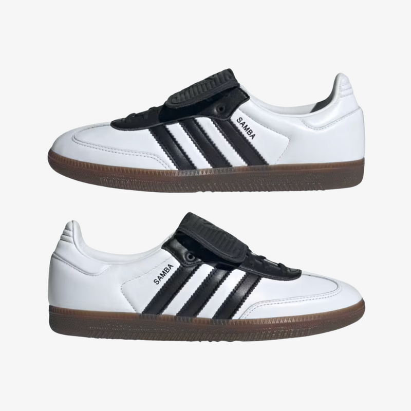 mens adidas samba lt (white/black)