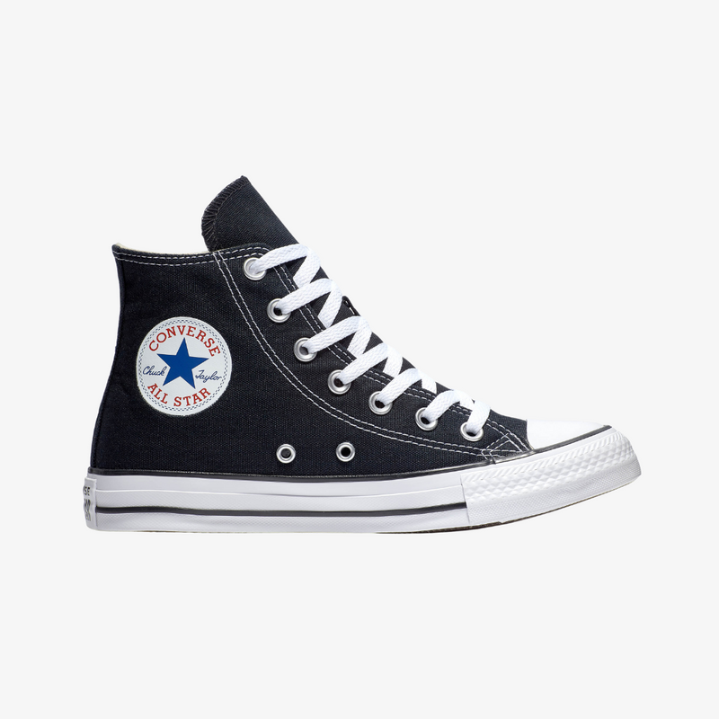 womens converse all star hi (black)