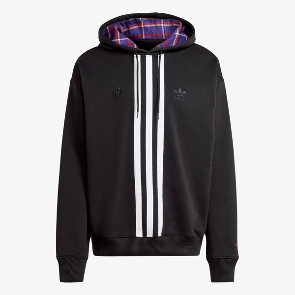 mens adidas x korn hoodie (black)